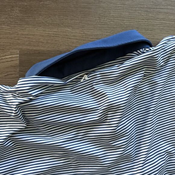 Redvanly Polo Shirt Mens XL Striped Solid Performance Golf Stretch Casual Lot - Picture 9 of 9